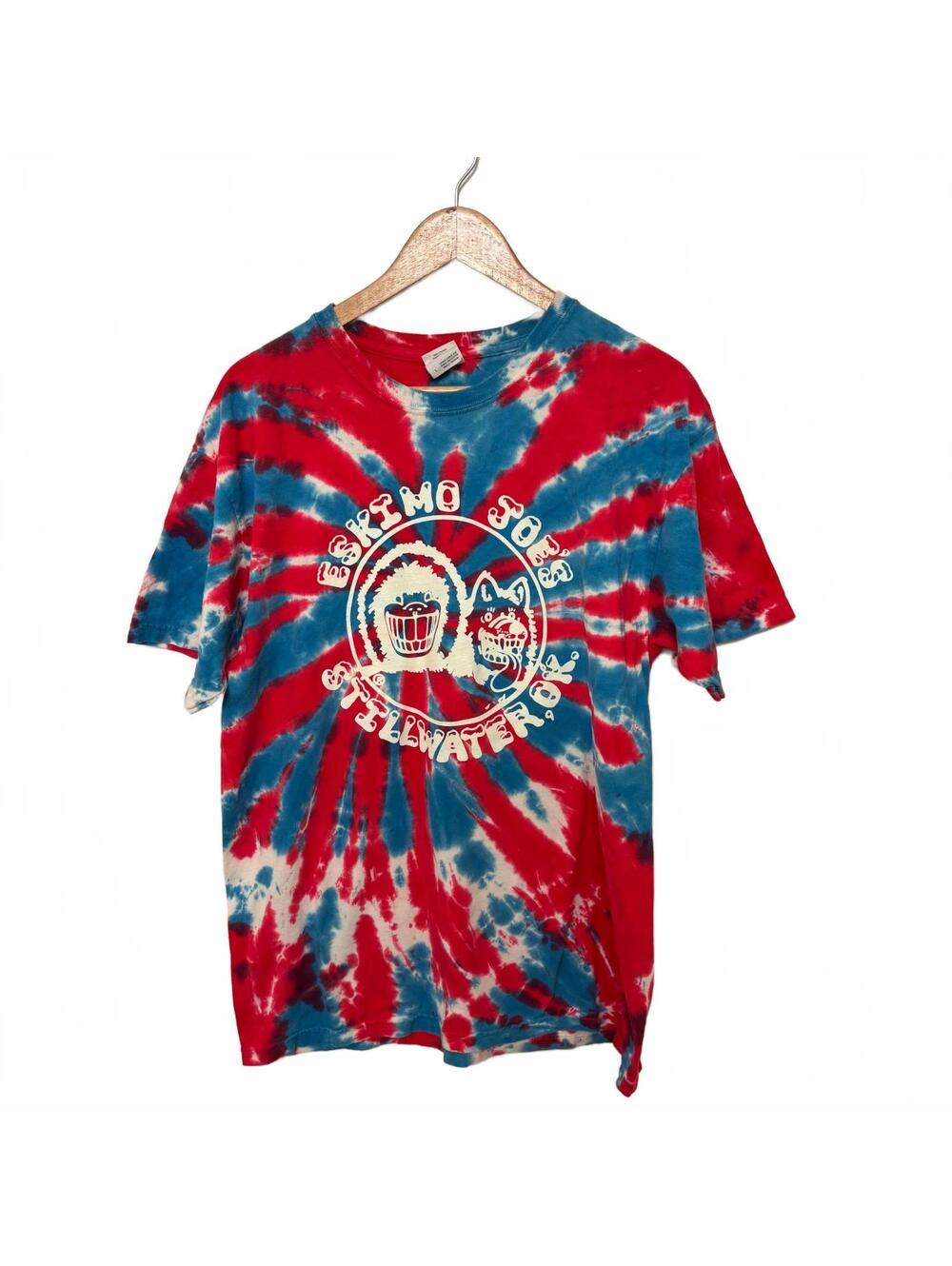 Gildan Eskmo Joes Stillwater OK Tie-Dye T-Shirt Size L